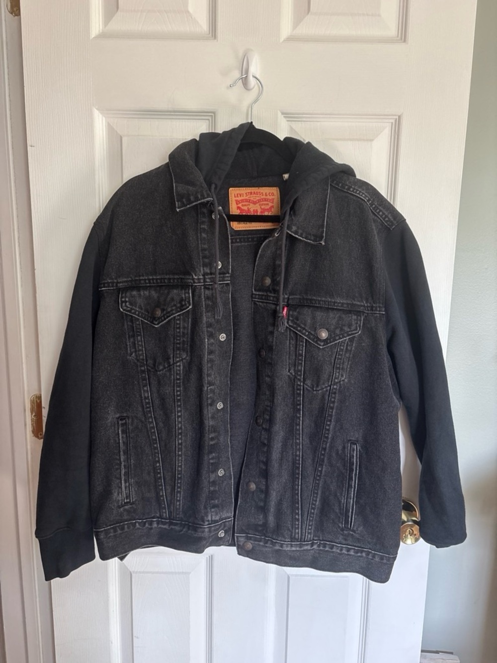 Levi's Hybrid Hoodie Trucker Jacket